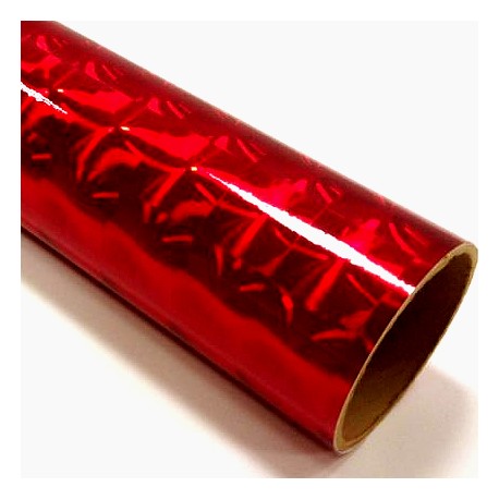 Mirror lens 34 mm cherry red 